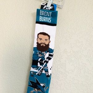 NWT Brent Burns Socks Youth Medium